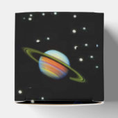 Ruimteschip, Planeten, & Alien op grappige gunst d Bedankdoosjes (Bovenkant)