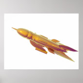 ruimteschip poster (Voorkant)