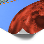 Ruimteschip Poster (Hoek)