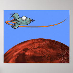 Ruimteschip Poster