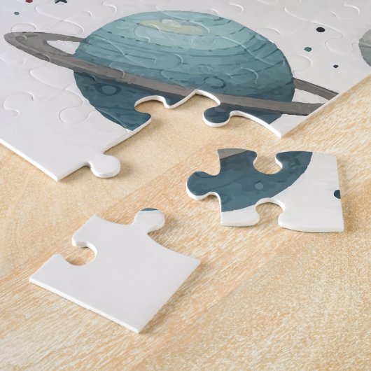 Ruimteschip puzzel (Zijkant)