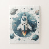 Ruimteschip puzzel (Verticaal)