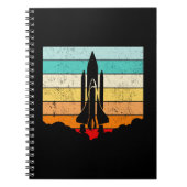  ruimteschip/ruimte/ruimtevaartuig notitieboek (Voorkant)
