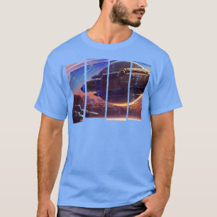 Ruimteschip SciFi T-shirt