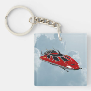 Ruimteschip Sleutelhanger