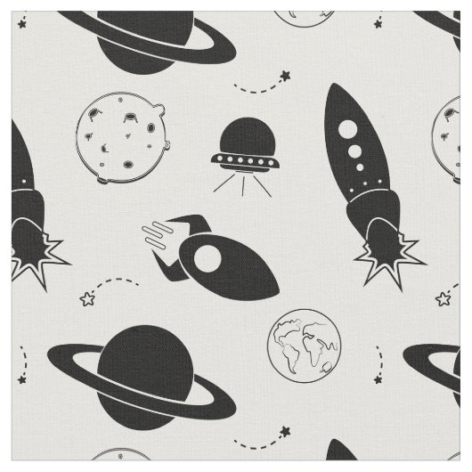 Ruimteschip Stof (Close Up)