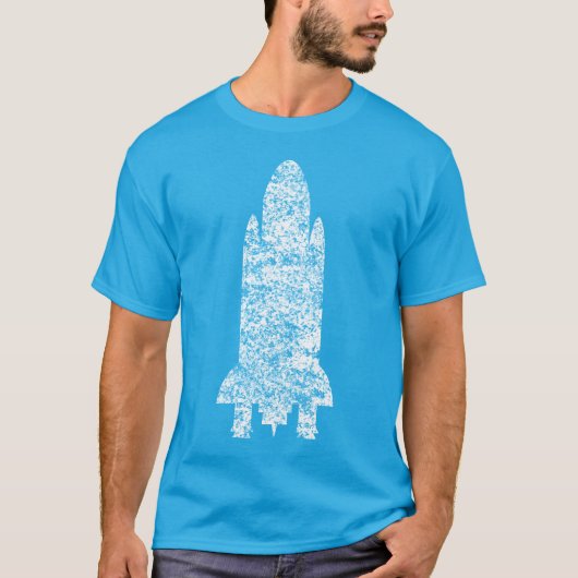 ruimteschip t-shirt (Voorkant)