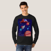 RUIMTESCHIP T-SHIRT (Voorkant volledig)