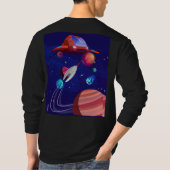 RUIMTESCHIP T-SHIRT (Achterkant)