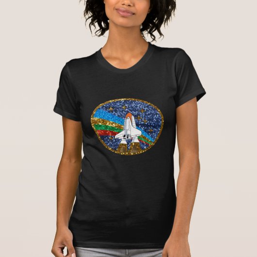 ruimteschip t-shirt (Voorkant)