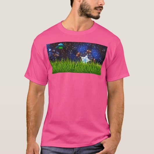 ruimteschip t-shirt (Voorkant)