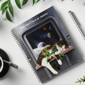 Ruimteschip Tabby Kat Groene Alien Knuffel Sci-Fi Planner