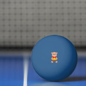 Ruimteschip Teddybeer Pingpongbal (Net)