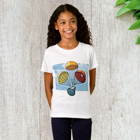 Ruimteschip Terugkerende Meisjes T-shirt