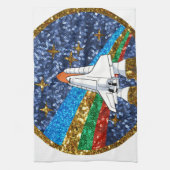 ruimteschip theedoek (Verticaal)