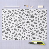 Ruimteschip Tissuepapier (Craft)