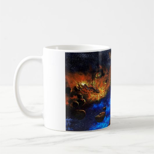 Ruimteschip Titanic Mok (Links)