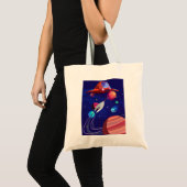 RUIMTESCHIP TOTE BAG (Voorkant (product))