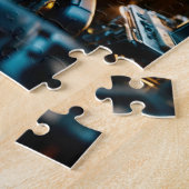 ruimteschip van een alien legpuzzel (Zijkant)