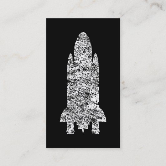 ruimteschip visitekaartje (Voorkant)