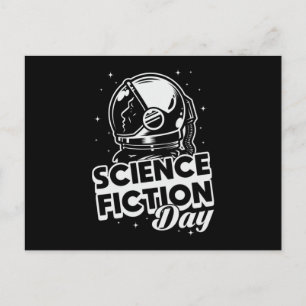 Ruimtesciencefictiondag Science Alien Stars Cadeau Briefkaart