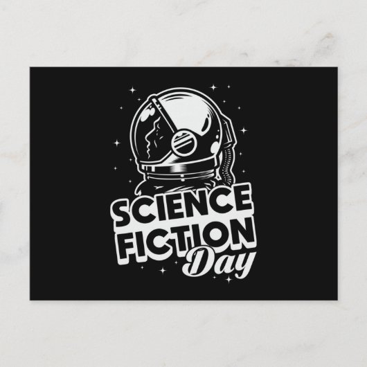 Ruimtesciencefictiondag Science Alien Stars Cadeau Briefkaart (Voorkant)