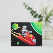 RUIMTESCOOTER BRIEFKAART (Staand voorkant)