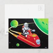 RUIMTESCOOTER BRIEFKAART (Voorkant / Achterkant)