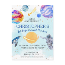 Ruimtesfeestje voor astronaut jongetje