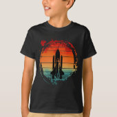 RUIMTESHUTTLE VINTAGE T-SHIRT (Voorkant)
