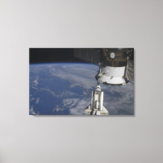 Ruimteshuttleingang 2 canvas afdruk (Voorkant)