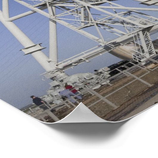 Ruimteshuttleingang 2 poster (Hoek)