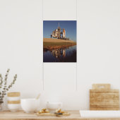 Ruimteshutttle Endeavor Prepares voor lancering Poster (Keuken)