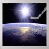 Ruimteslantaarmmer Poster (Voorkant)