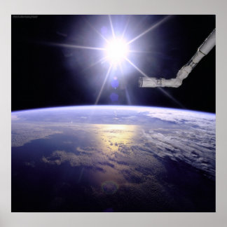 Ruimteslantaarmmer Poster