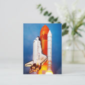 Ruimteslantaarnlantaarnlift in ruimte-briefkaart briefkaart (Staand voorkant)