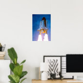 Ruimteslantaarnlantaarnlift in ruimte-poster poster (Thuiskantoor)