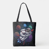 Ruimtesleuf Tote Bag (Achterkant)