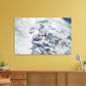 Ruimtesluiting 11 canvas afdruk (Insitu (Woonkamer))