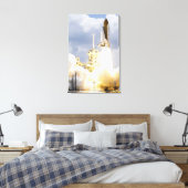 Ruimtesluiting Atlantis liften 2 Canvas Afdruk (Insitu (Slaapkamer))