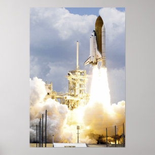 Ruimtesluiting Atlantis liften 2 Poster