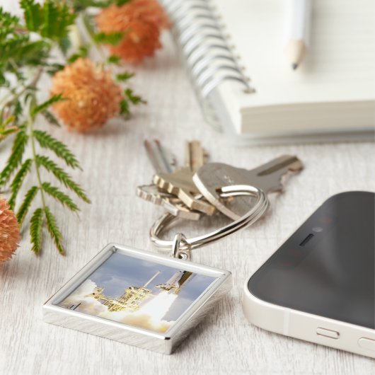 Ruimtesluiting Atlantis liften 2 Sleutelhanger (Zijkant)