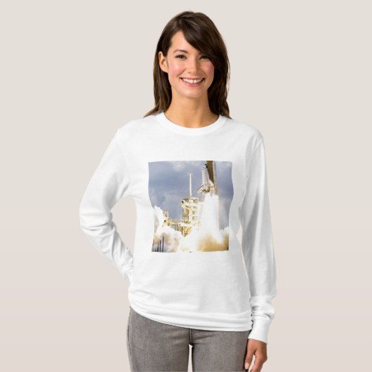 Ruimtesluiting Atlantis liften 2 T-shirt (Voorkant volledig)