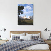 Ruimtesluiting Atlantis liften uit Canvas Afdruk (Insitu (Slaapkamer))