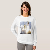 Ruimtesluiting Atlantis liften uit T-shirt (Voorkant volledig)