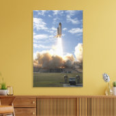 Ruimtesluiting Atlantis liften van 10 Canvas Afdruk (Insitu (Woonkamer))