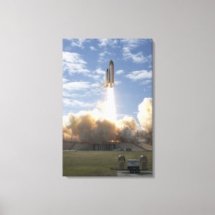 Ruimtesluiting Atlantis liften van 10 Canvas Afdruk