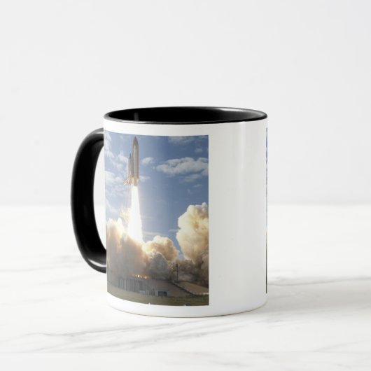 Ruimtesluiting Atlantis liften van 10 Mok (Voorkant links)