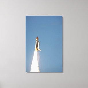 Ruimtesluiting Atlantis liften van 11 Canvas Afdruk