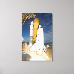 Ruimtesluiting Atlantis liften van 12 Canvas Afdruk